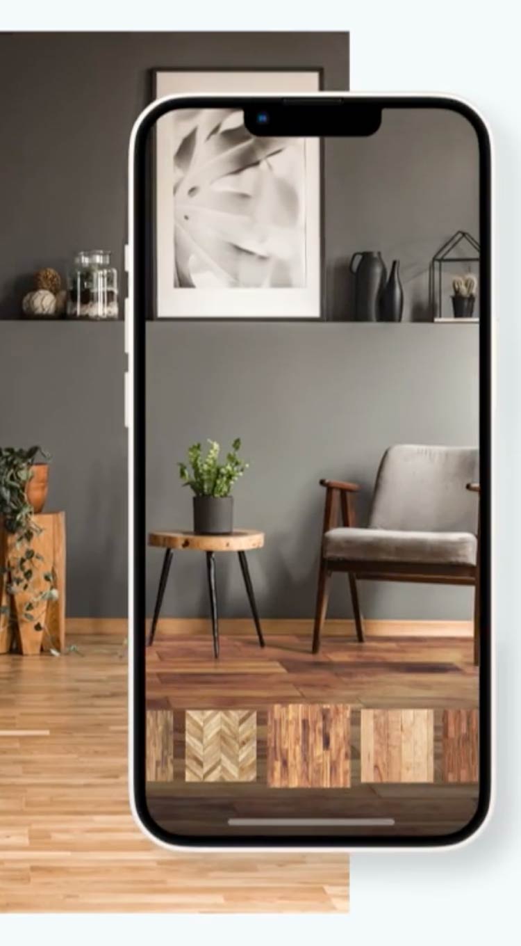 installed carpet room scene