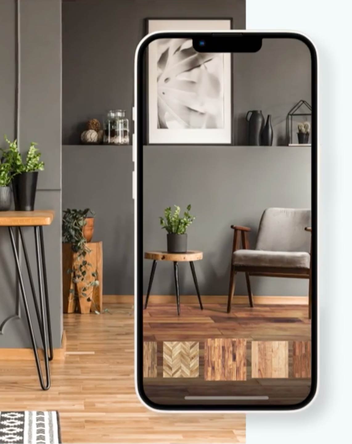 installed carpet room scene