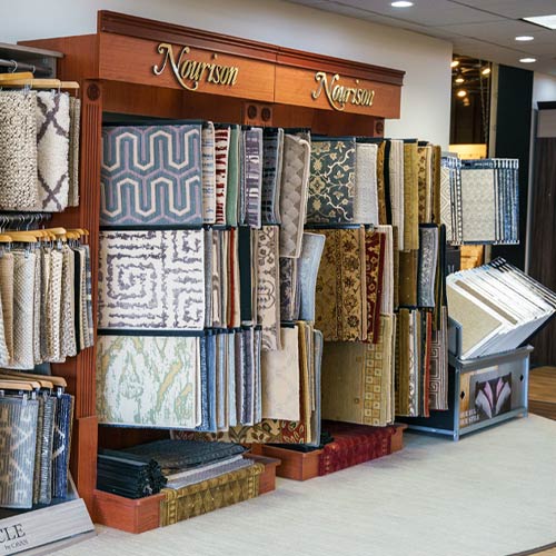 Carpet One Lexington Nourison carpet rack